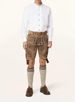 Trachtenhemd FIPS Slim Fit mit Stehkragen