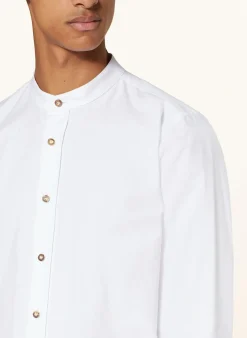 Trachtenhemd HANSI Slim Fit mit Stehkragen