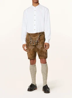 Trachtenhemd HANSI Slim Fit mit Stehkragen