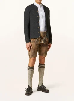 Trachtenhemd LENZ Slim Fit mit Stehkragen