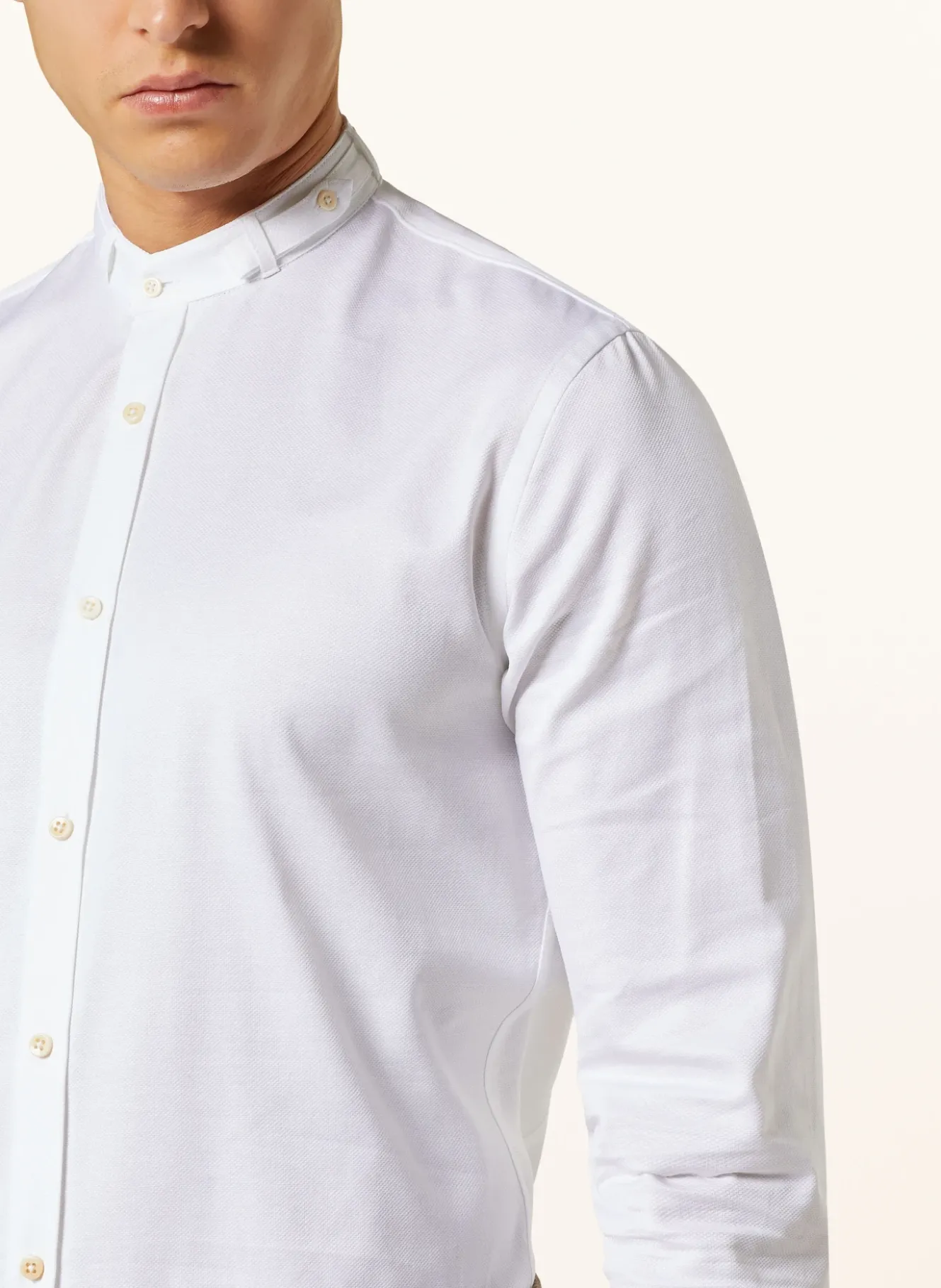Trachtenhemd LENZ Slim Fit mit Stehkragen