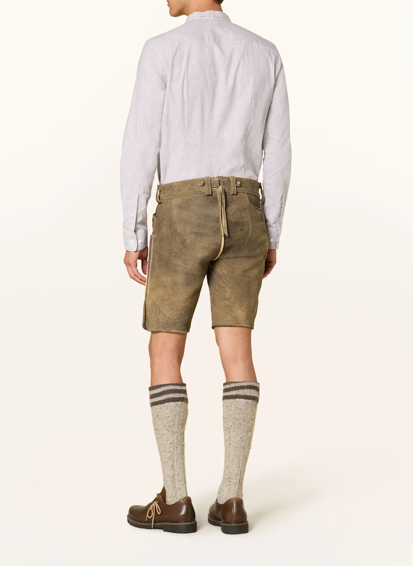 Trachtenhemd LENZ Slim Fit mit Stehkragen