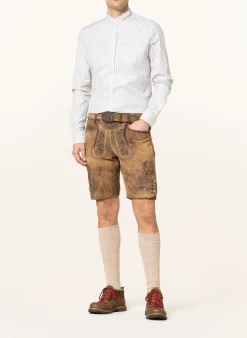 Trachtenhemd LENZ Slim Fit mit Stehkragen