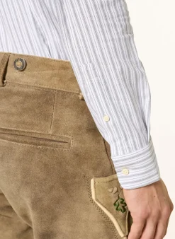 Trachtenhemd LENZ Slim Fit mit Stehkragen