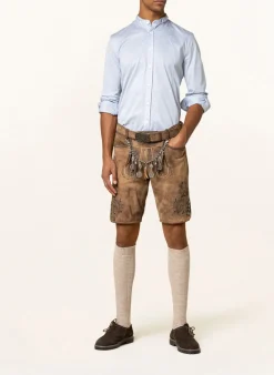 Trachtenhemd LENZ Slim Fit mit Stehkragen