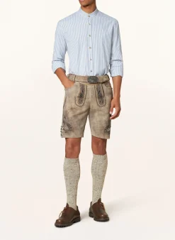 Trachtenhemd Regular Fit mit Stehkragen