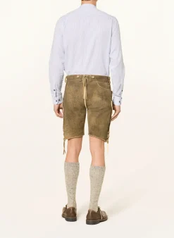 Trachtenhemd Slim Fit mit Stehkragen