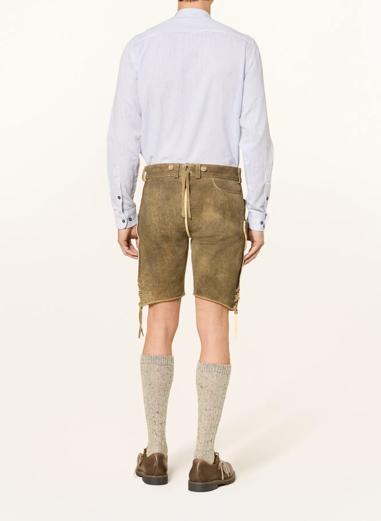 Trachtenhemd Slim Fit mit Stehkragen