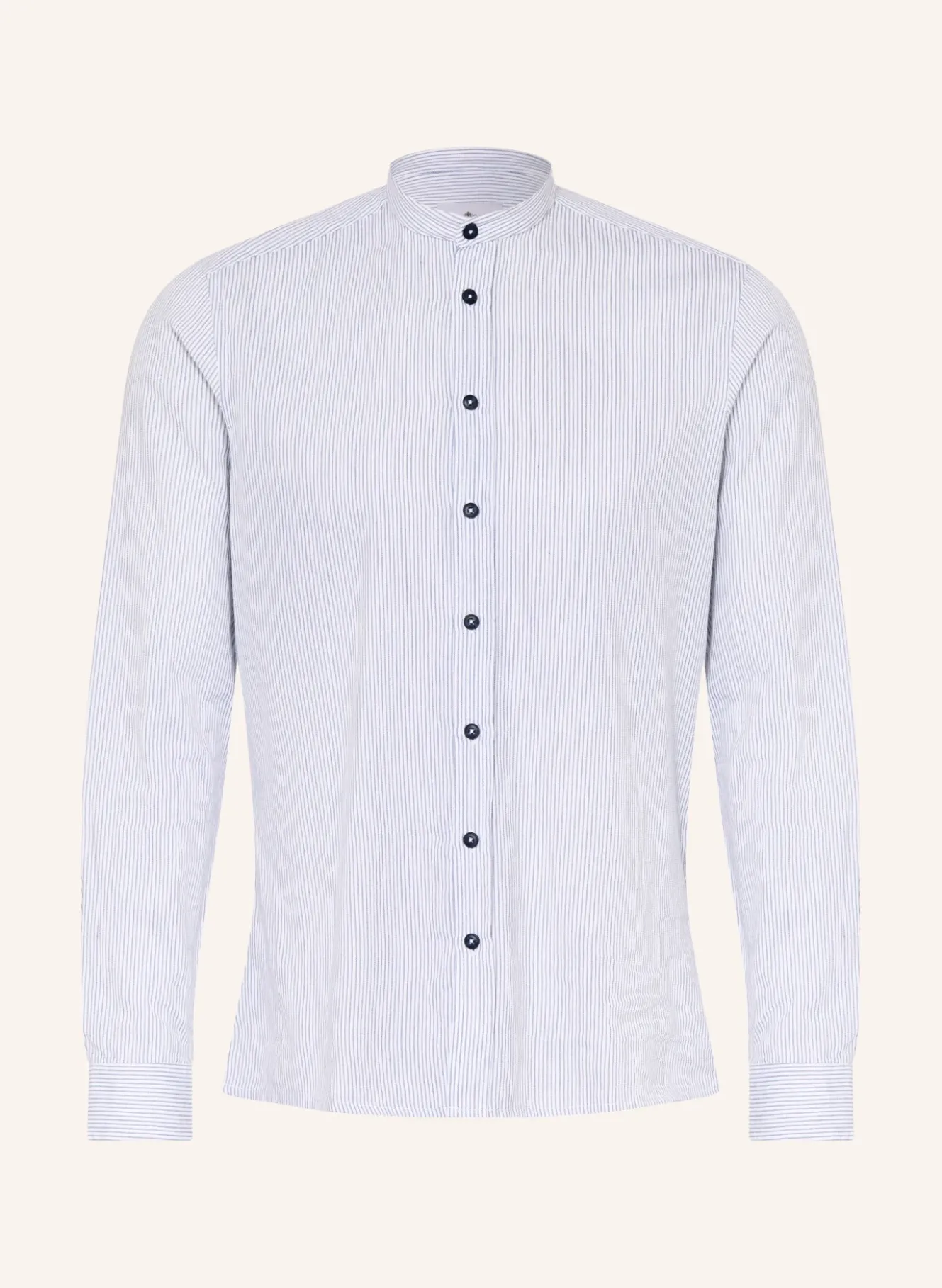 Trachtenhemd Slim Fit mit Stehkragen