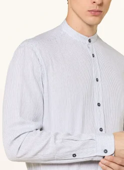Trachtenhemd Slim Fit mit Stehkragen