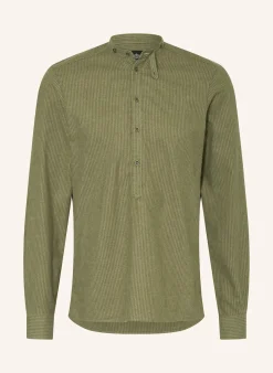 Trachtenhemd Slim Fit mit Stehkragen