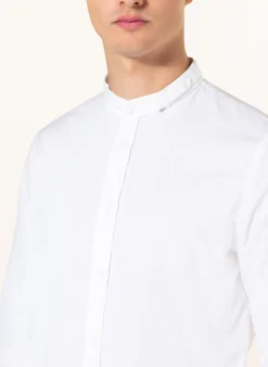 Trachtenhemd Slim Fit mit Stehkragen