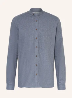 Trachtenhemd Tailored Fit mit Stehkragen