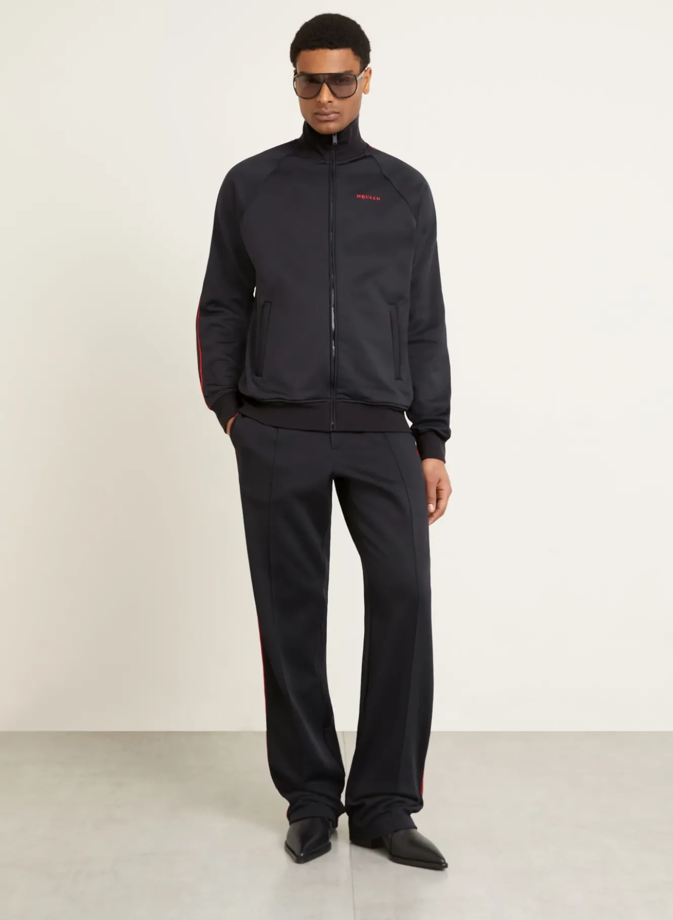 Track Pants mit Galonstreifen