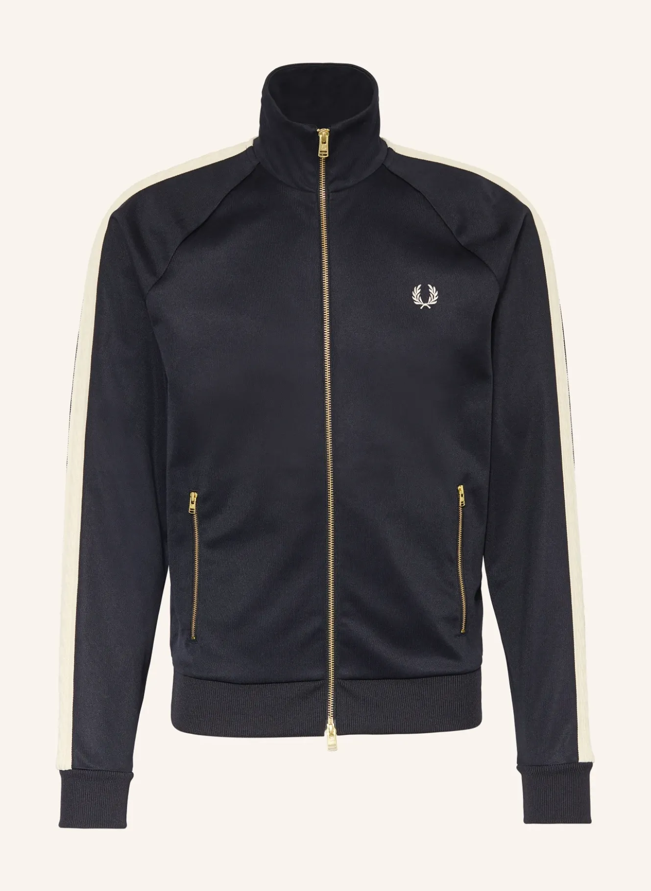Trainingsjacke mit Galonstreifen