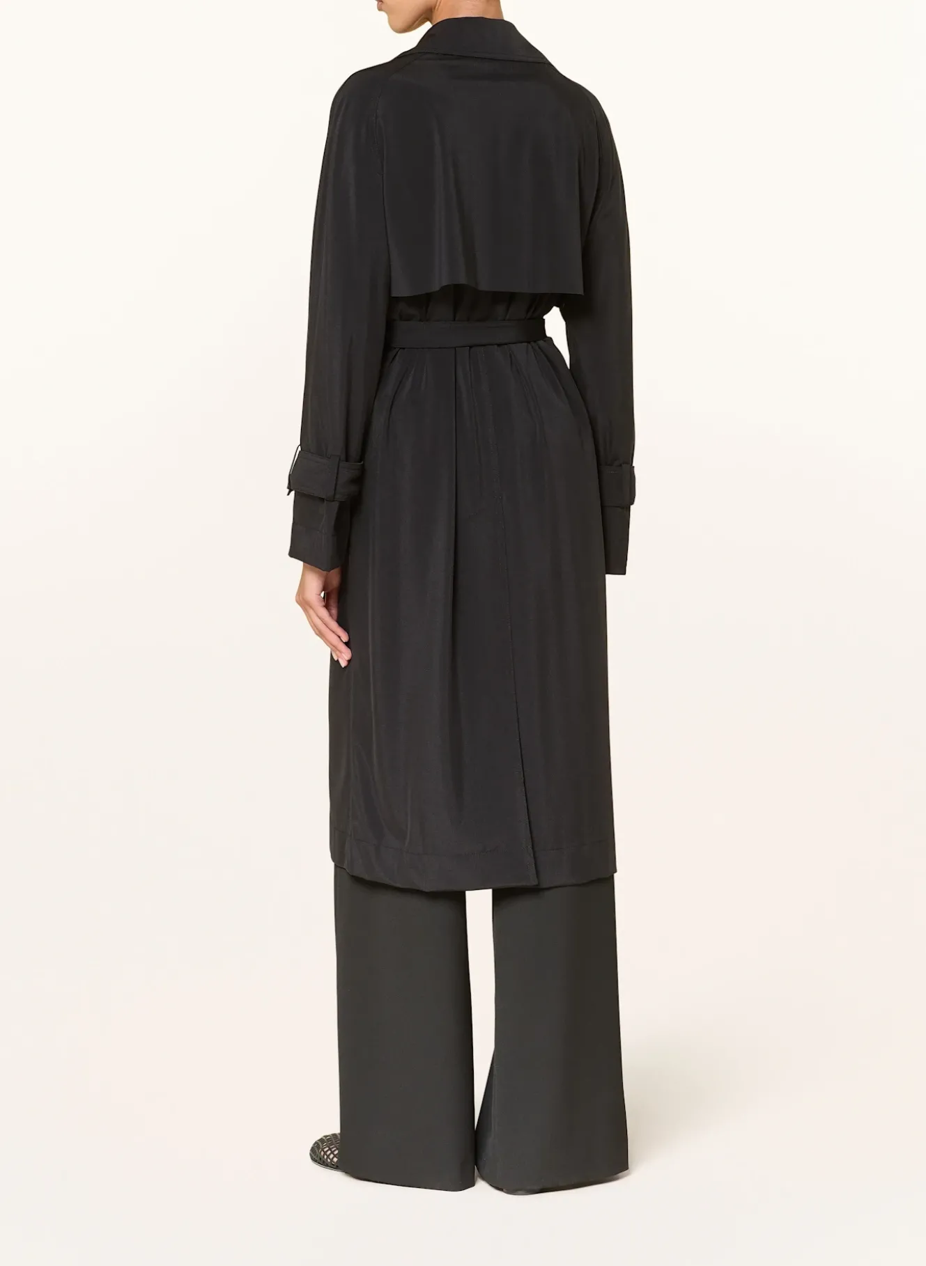 Trenchcoat aus Jersey
