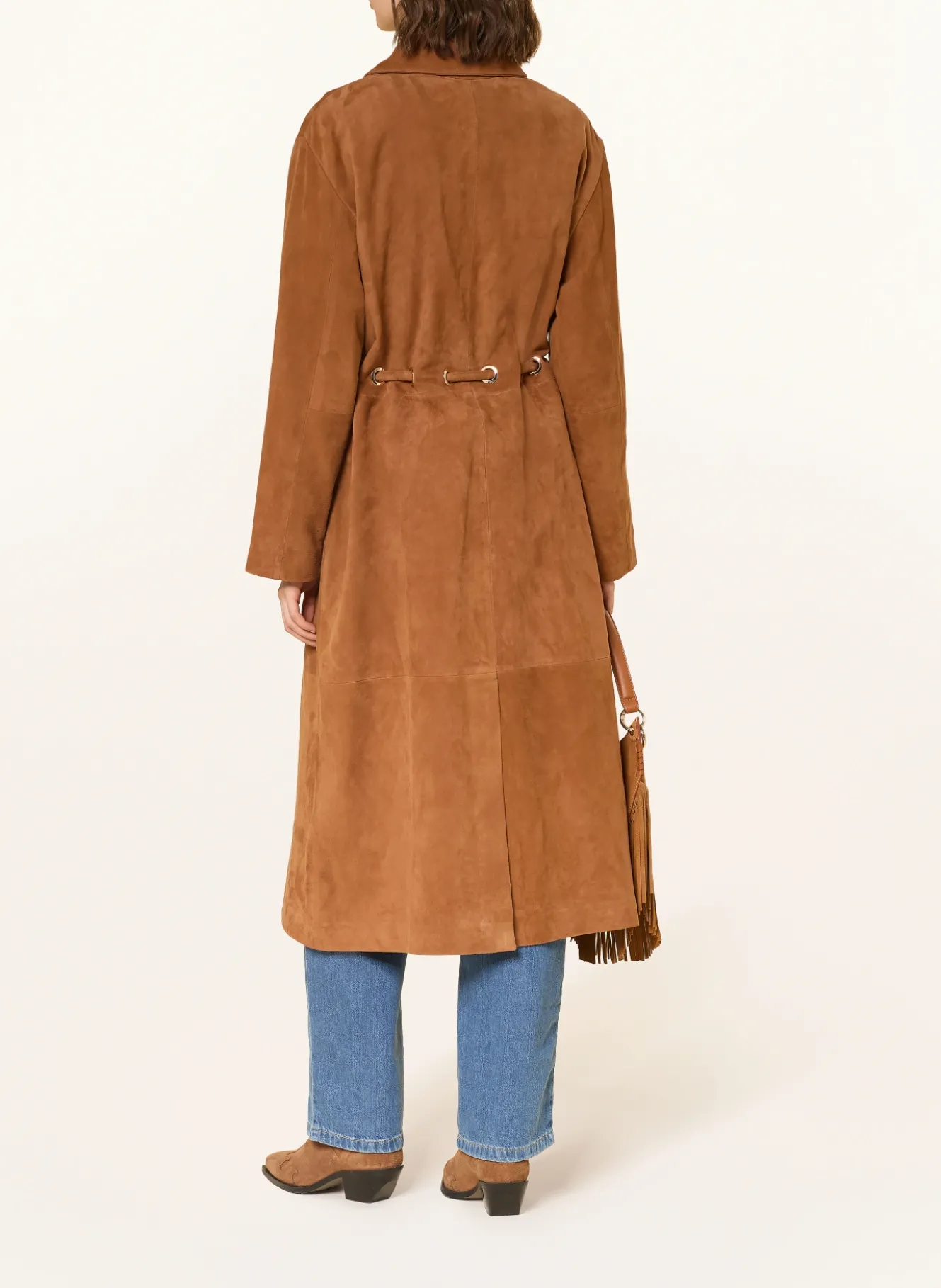 Trenchcoat MATTE in Lederoptik