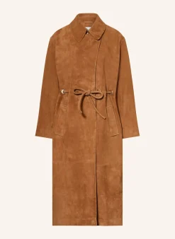 Trenchcoat MATTE in Lederoptik
