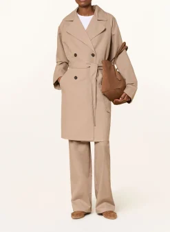 Trenchcoat mit Leinen