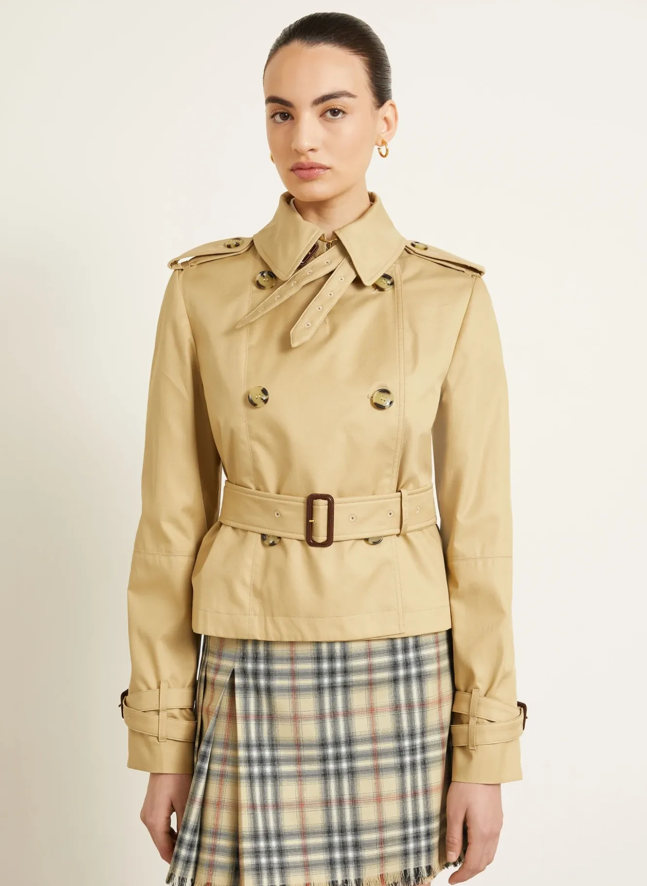 Trench-Jacke
