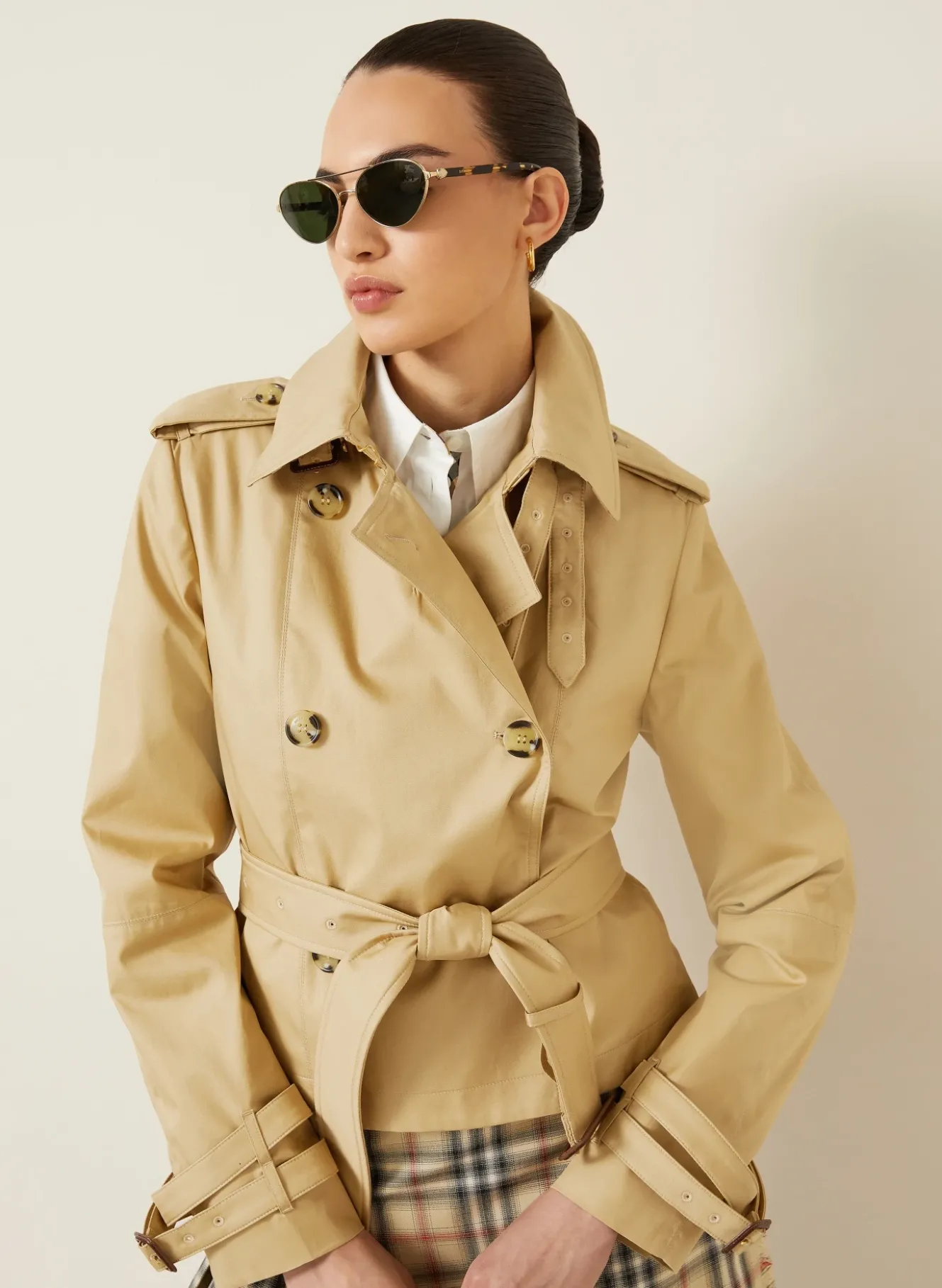 Trench-Jacke