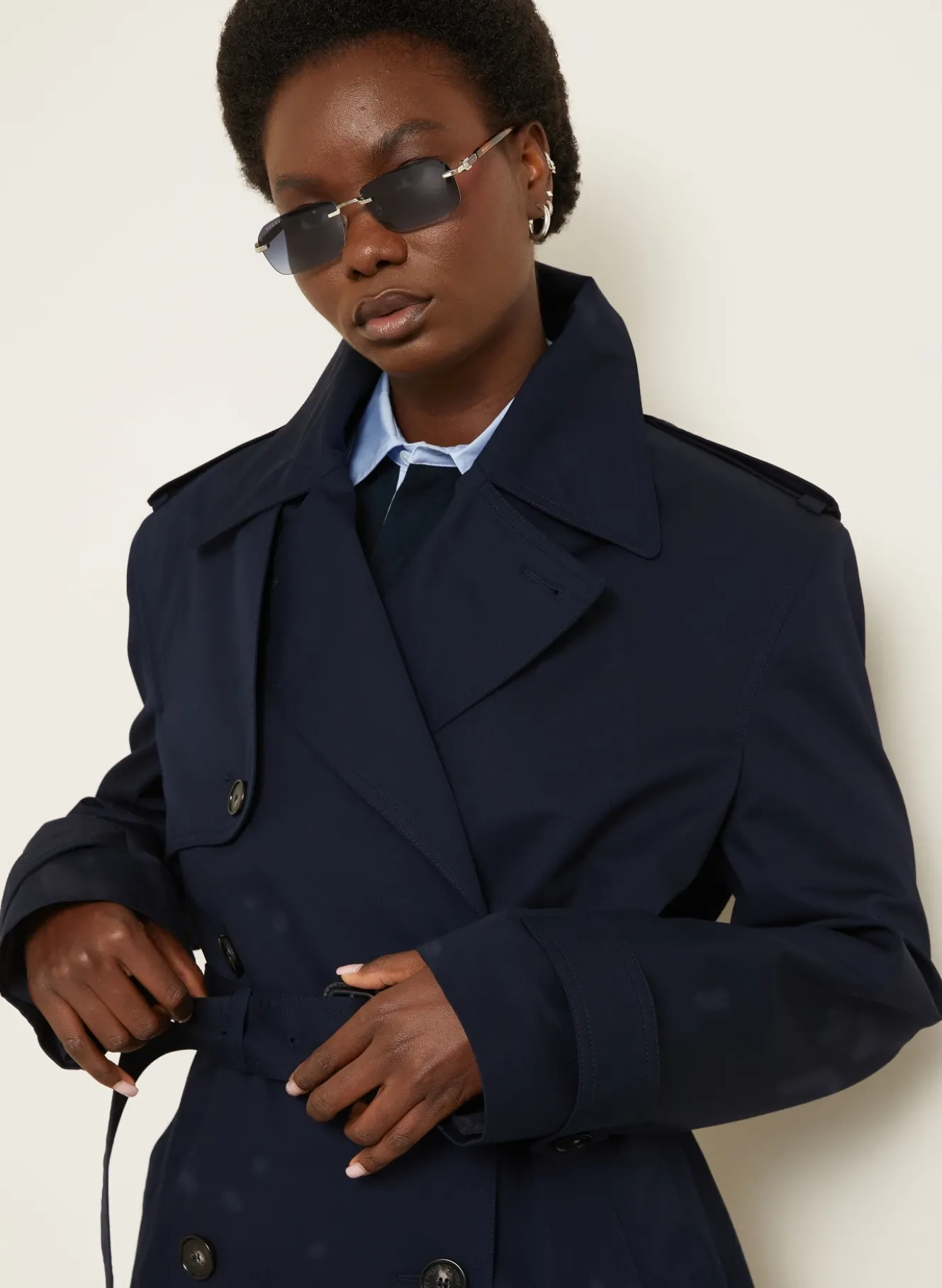 Trench-Jacke