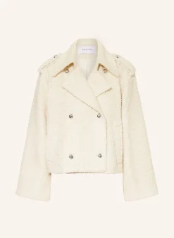Trench-Jacke aus Bouclé