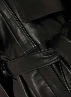 Trench-Jacke PRIYA aus Leder