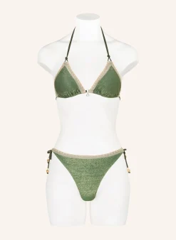 Triangel-Bikini BLUCOSTORA SHIN mit Glitzergarn