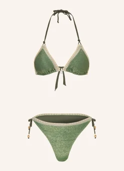 Triangel-Bikini BLUCOSTORA SHIN mit Glitzergarn