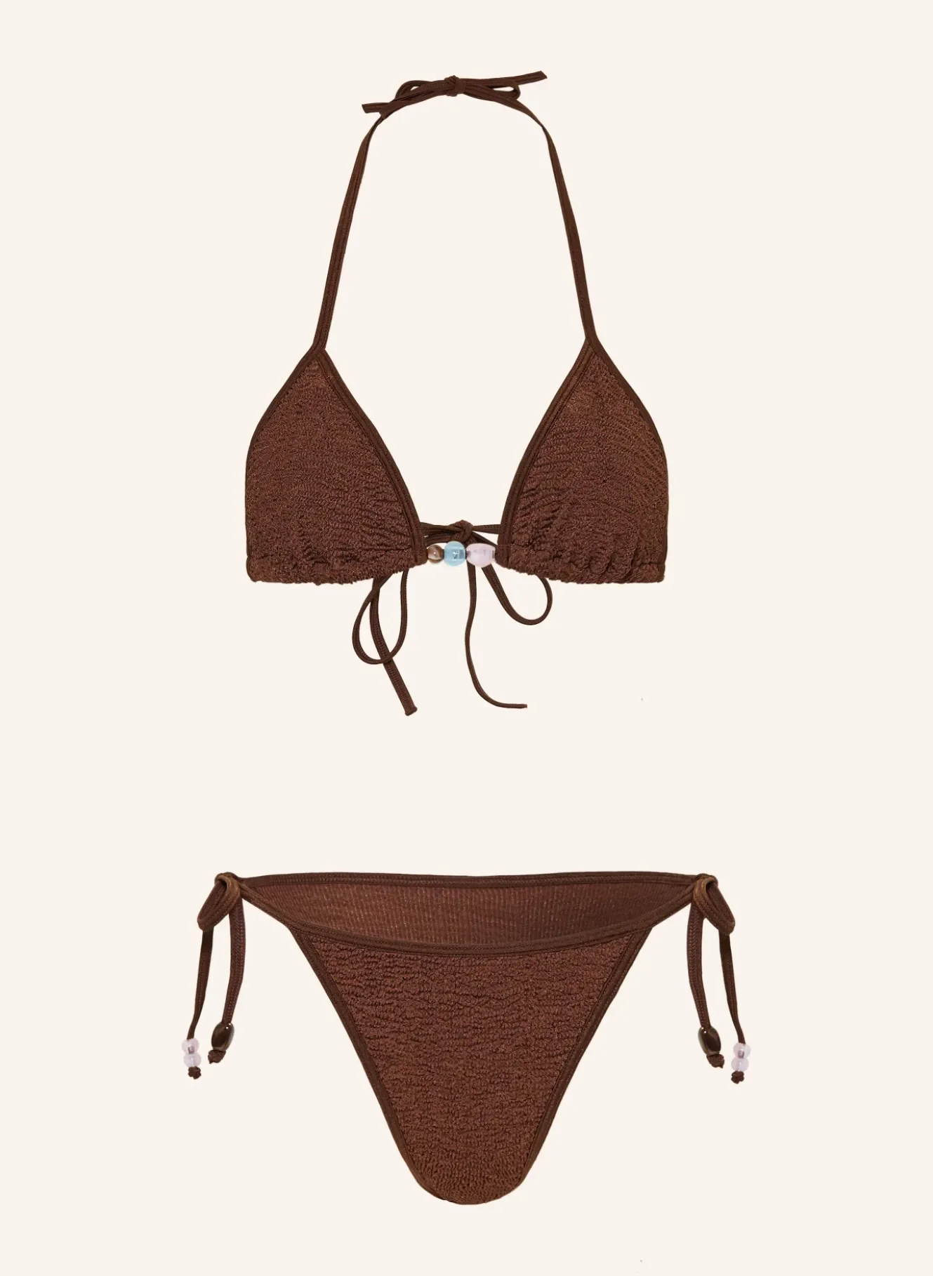 Triangel-Bikini GINA mit Schmuckperlen