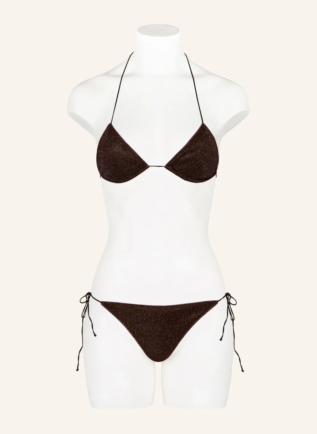 Triangel-Bikini LUMIERE mit Glitzergarn