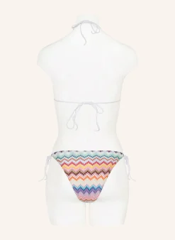 Triangel-Bikini mit Glitzergarn