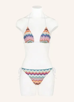 Triangel-Bikini mit Glitzergarn