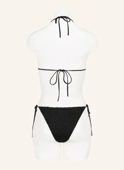 Triangel-Bikini mit Glitzergarn