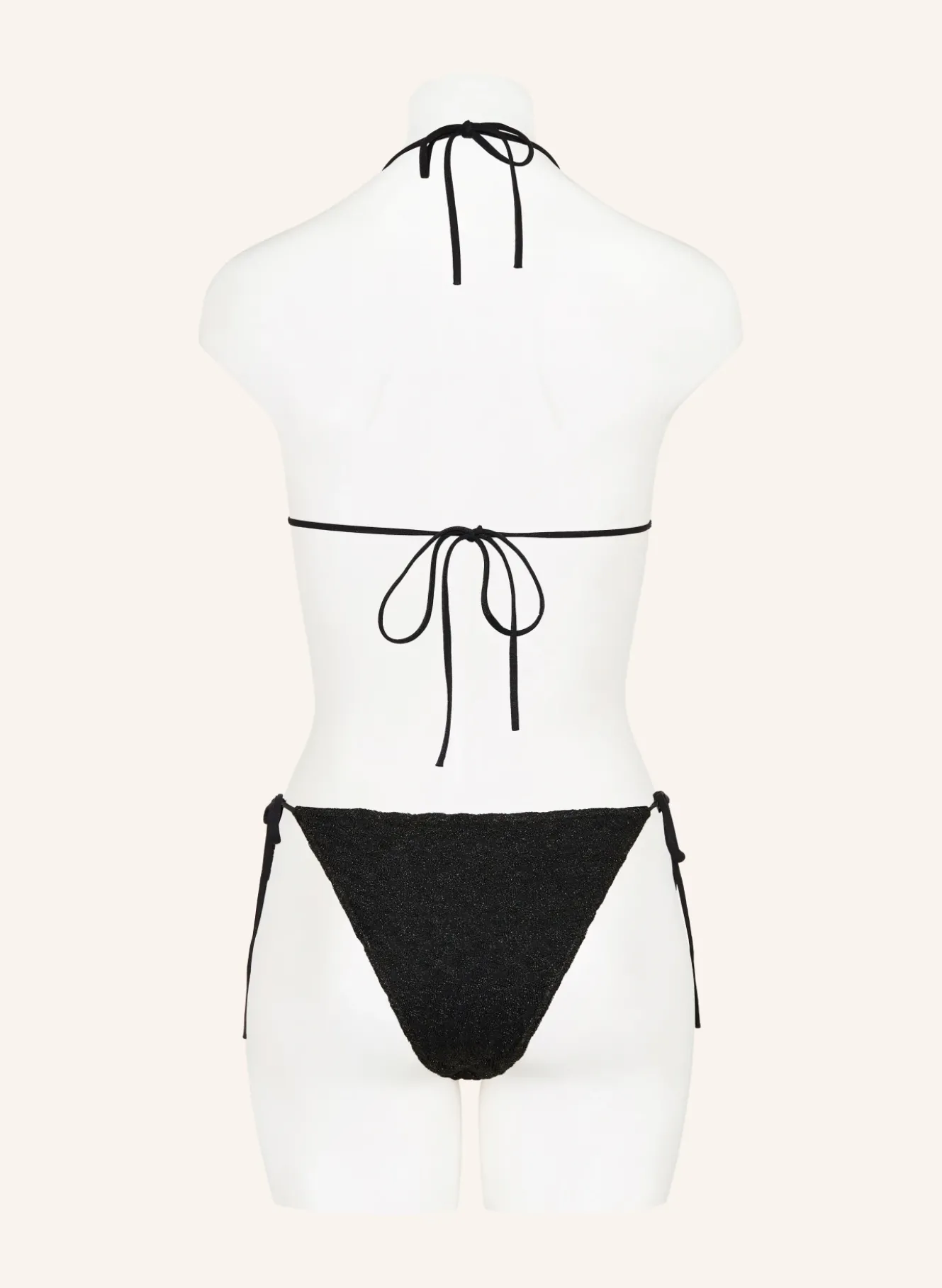 Triangel-Bikini mit Glitzergarn