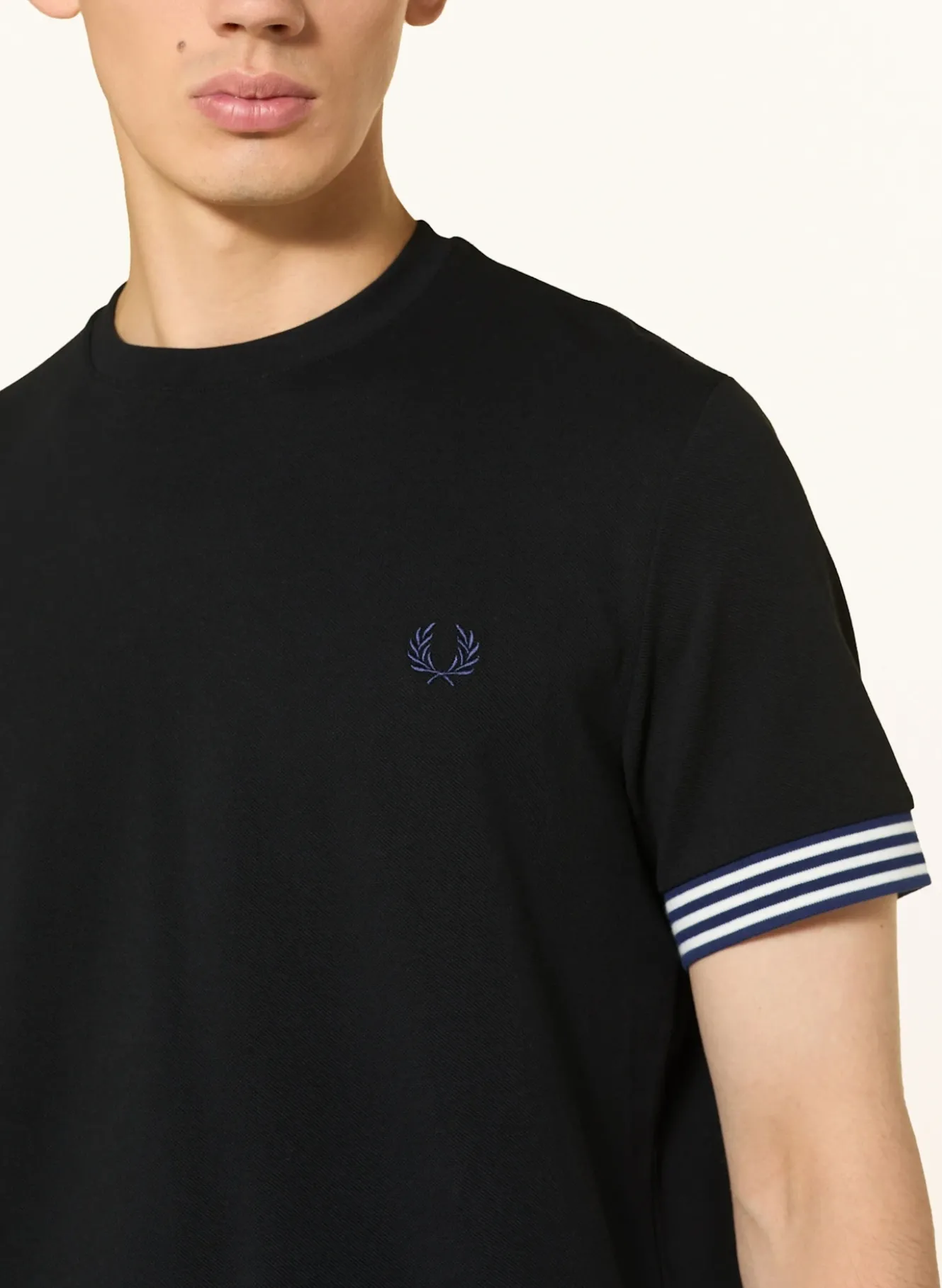 T-Shirt aus Piqué