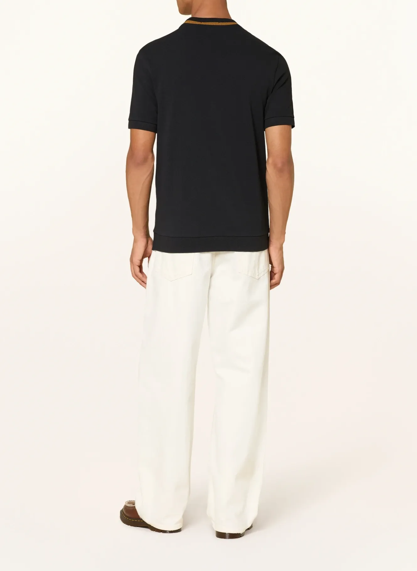 T-Shirt aus Piqué