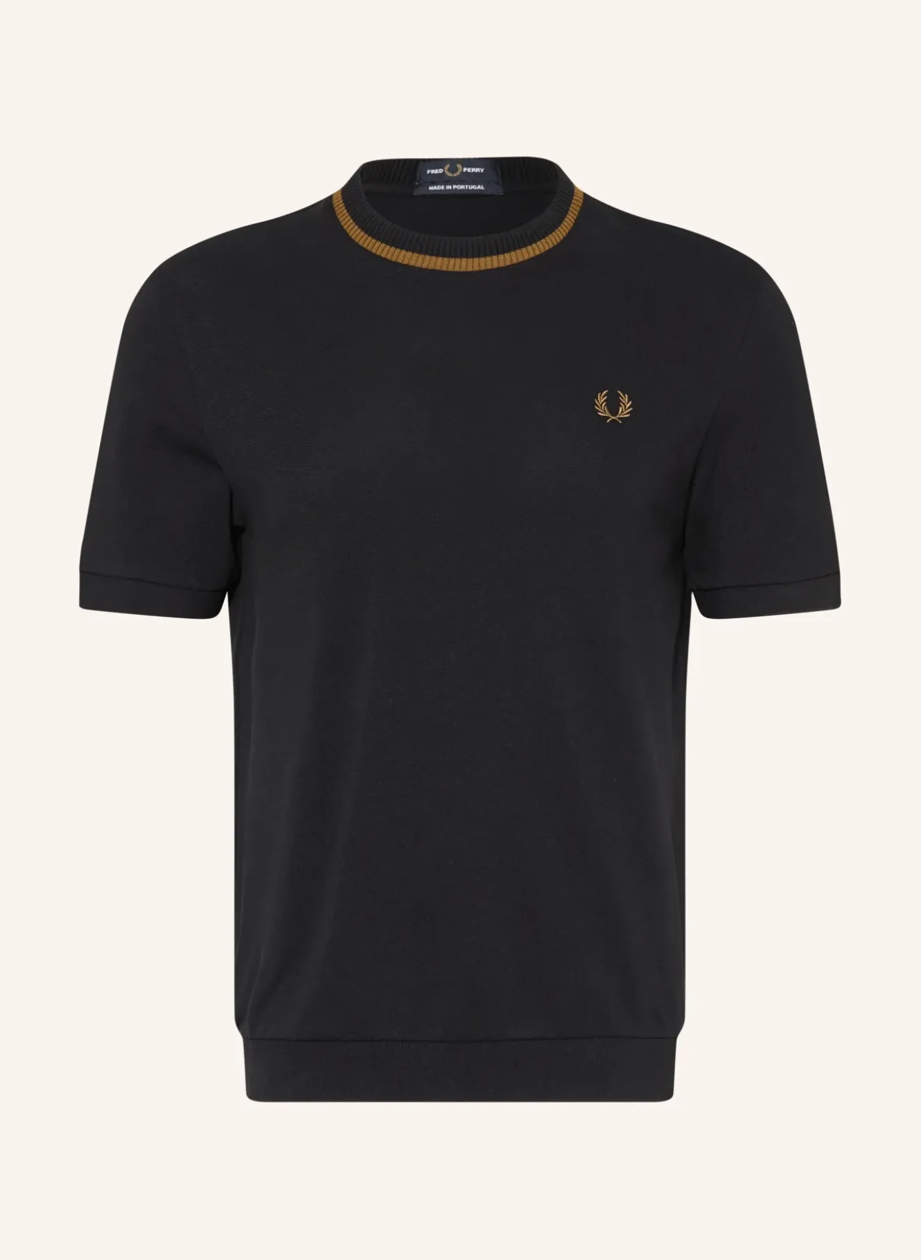 T-Shirt aus Piqué