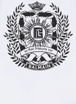 T-Shirt mit Écusson-Print