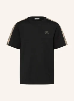 T-Shirt mit Galonstreifen