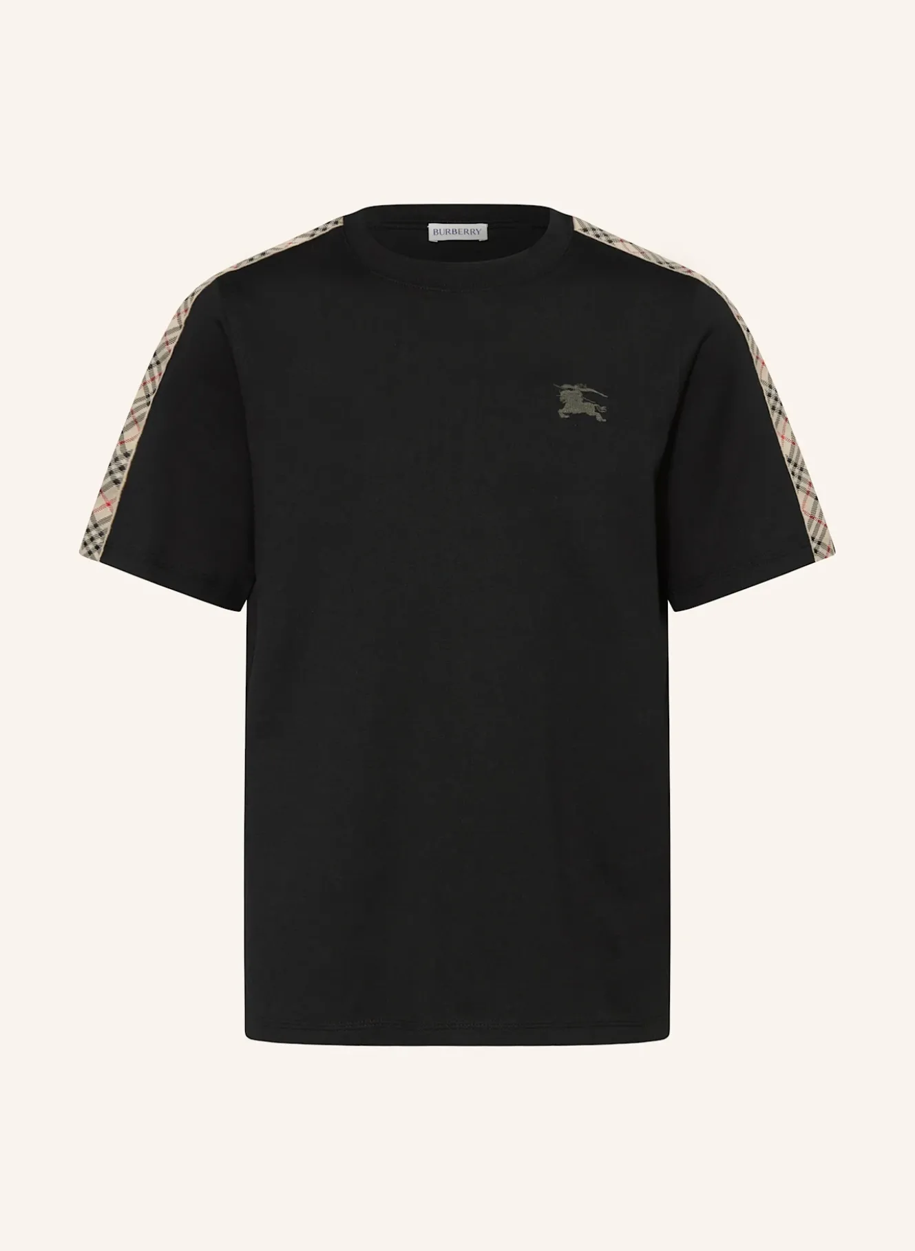 T-Shirt mit Galonstreifen