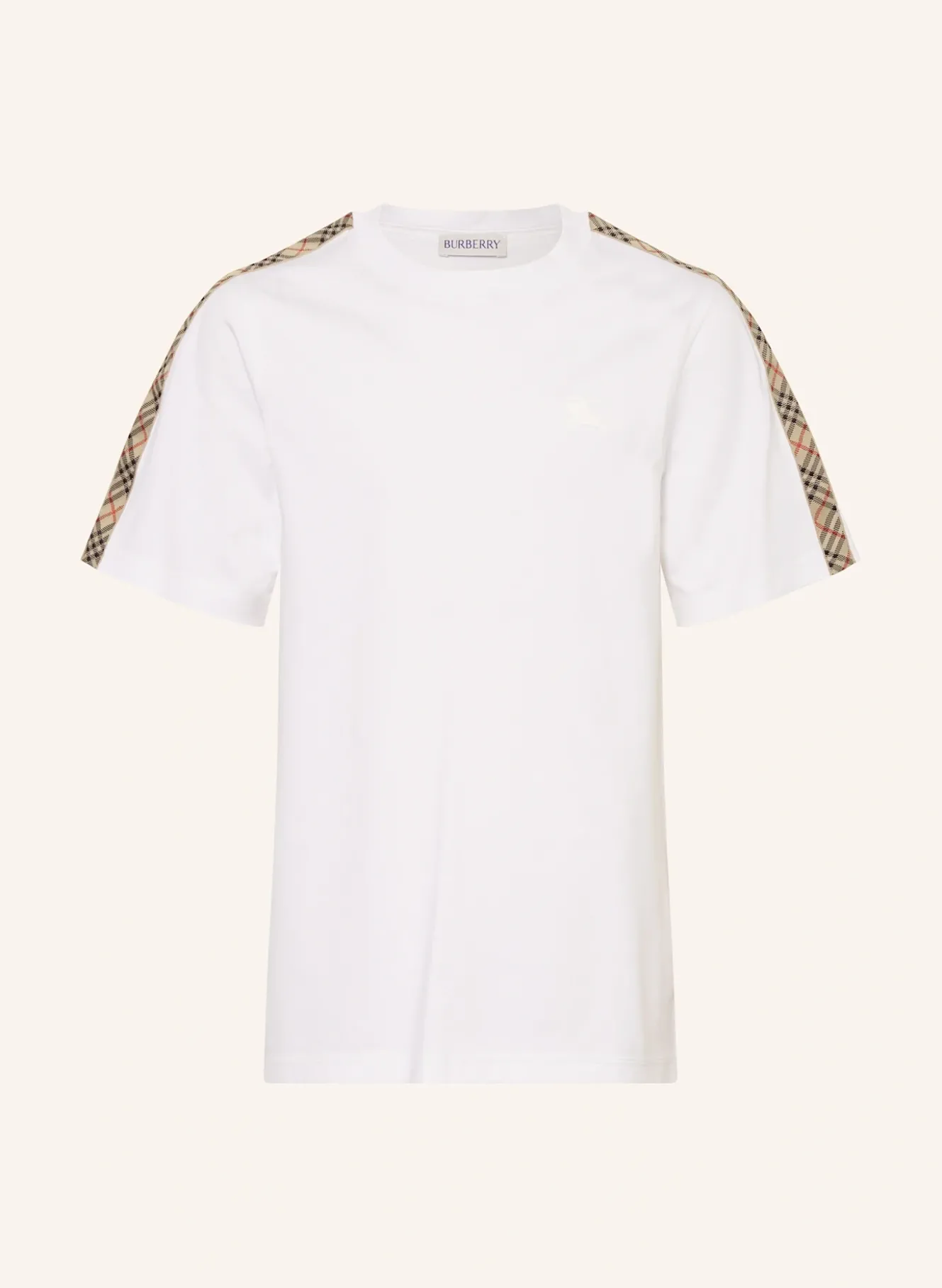 T-Shirt mit Galonstreifen