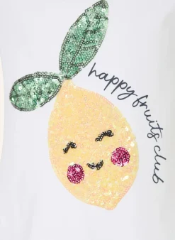 T-Shirt mit Pailletten