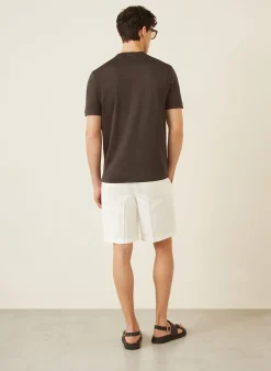 T-Shirt mit Seide