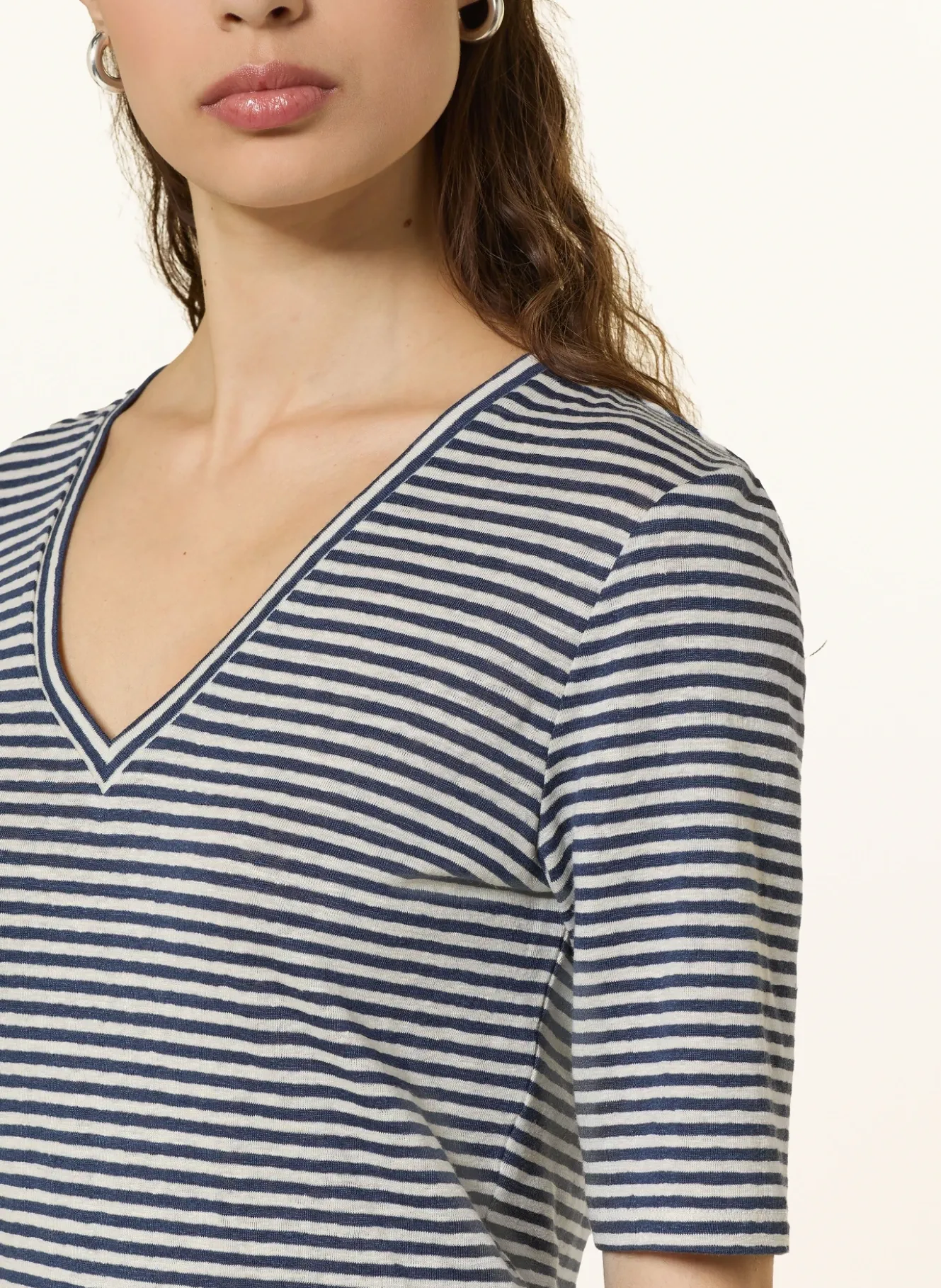 T-Shirt OPZIONE aus Leinen