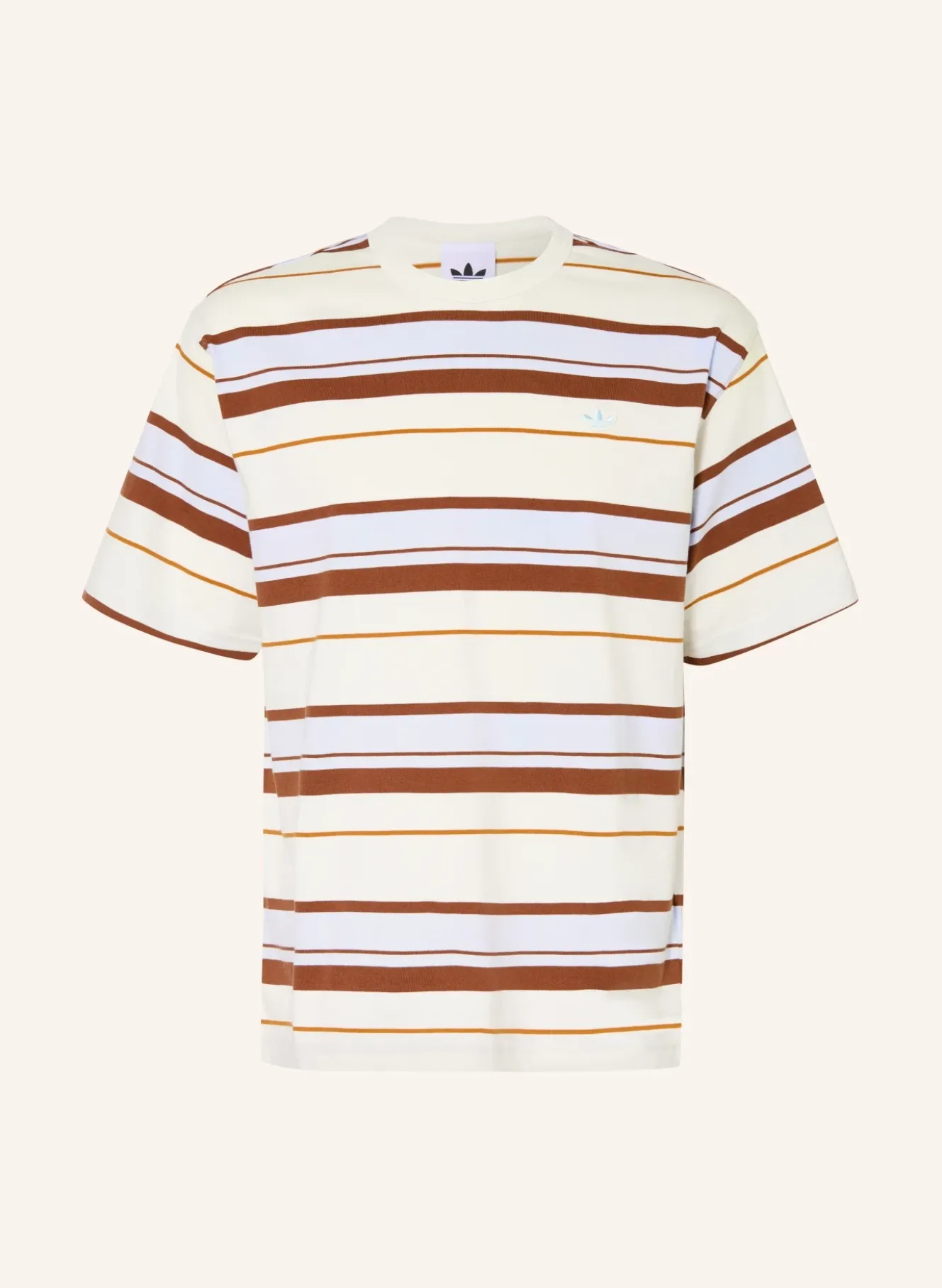 T-Shirt STRIPED CREW NECK