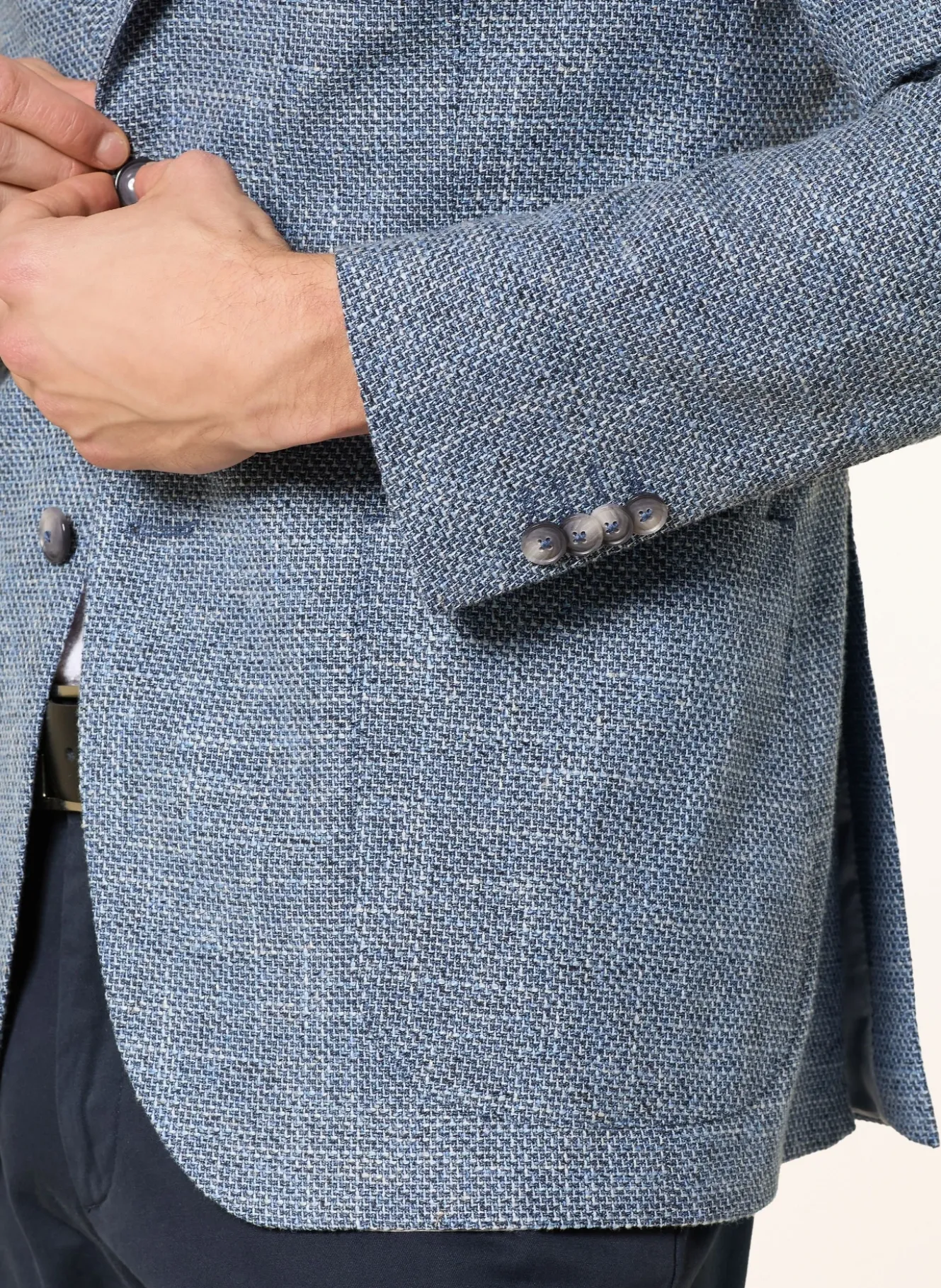 Tweed-Sakko Regular Fit