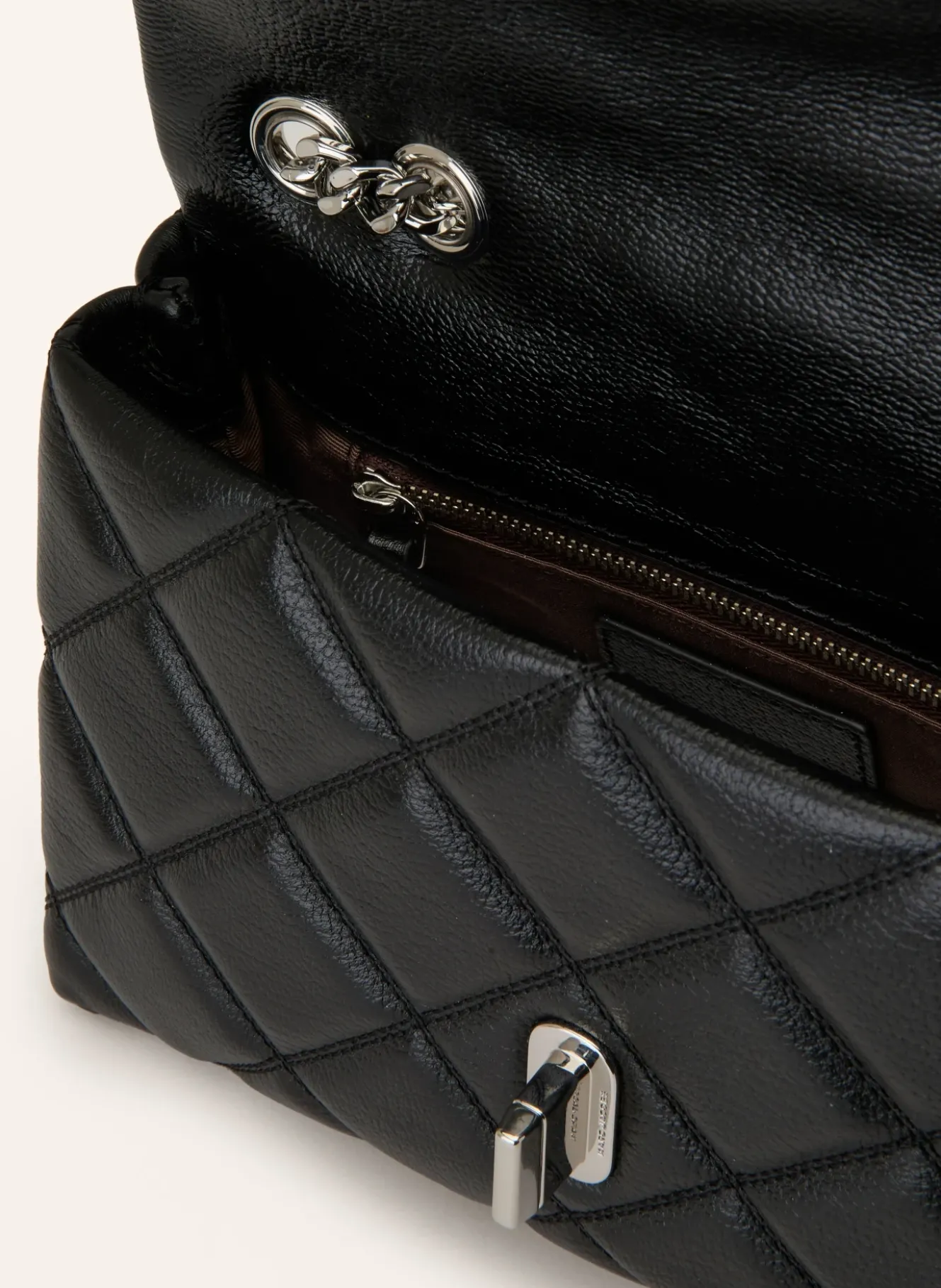 Umhängetasche THE SLIM DUAL CHAIN QUILTED