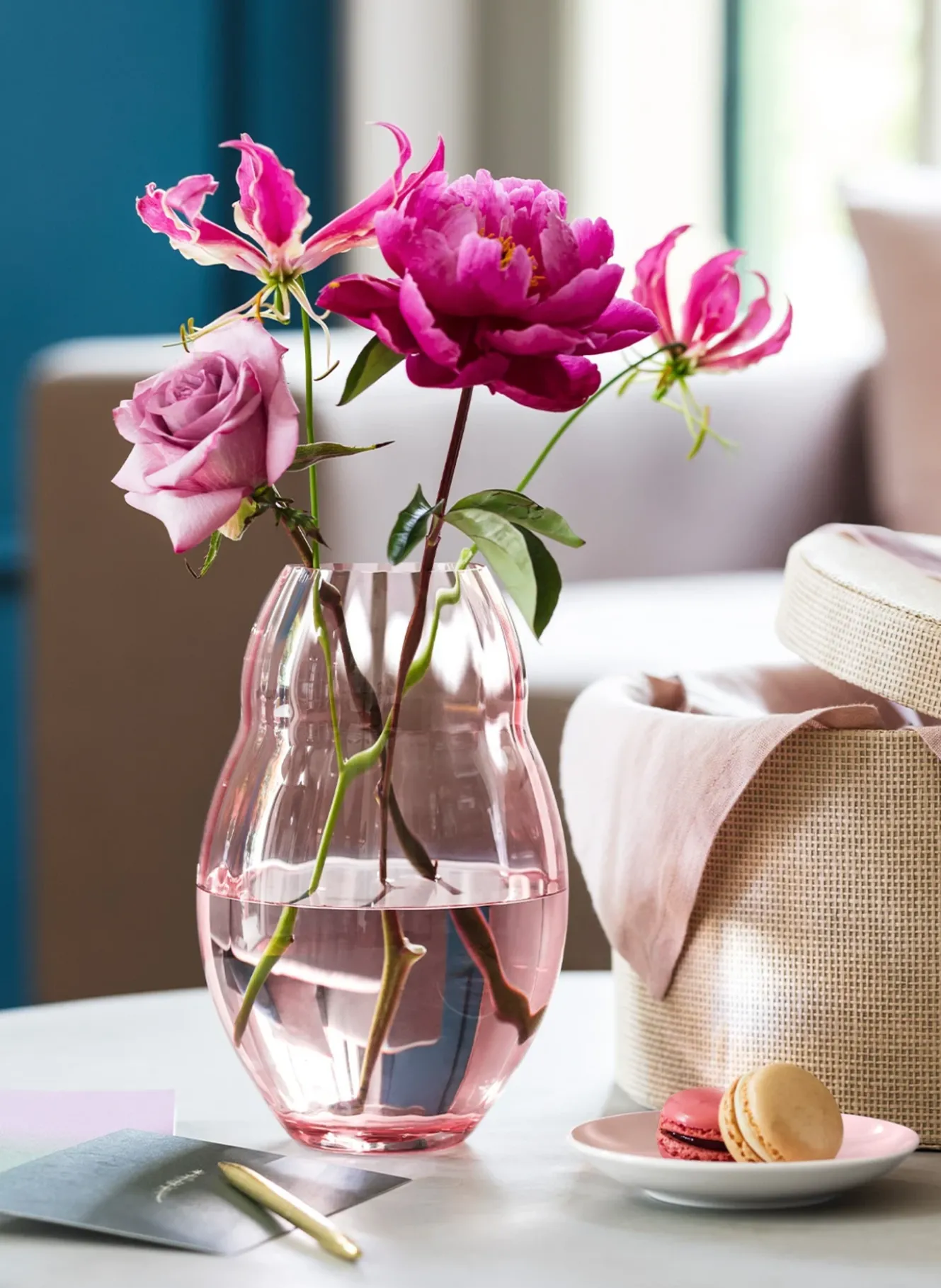 Vase, rose ROSE GARDEN HOME